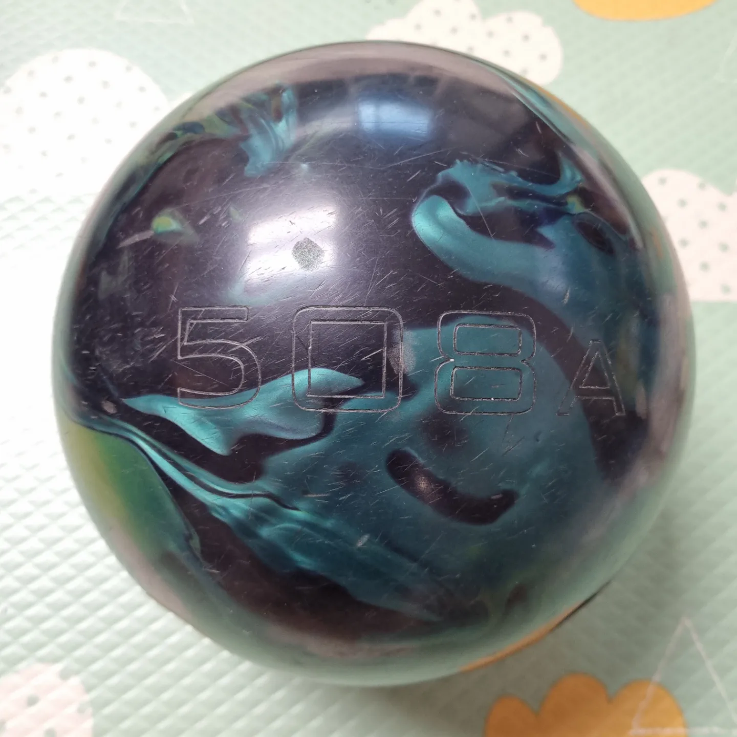 트랙 508A 중고 볼링공 14 파운드나눔