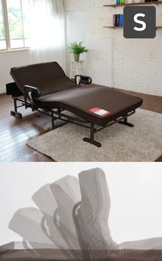 아텍스 BE634N 접이식 전동 리클라이닝 접이식 침대 싱글 중고 판매