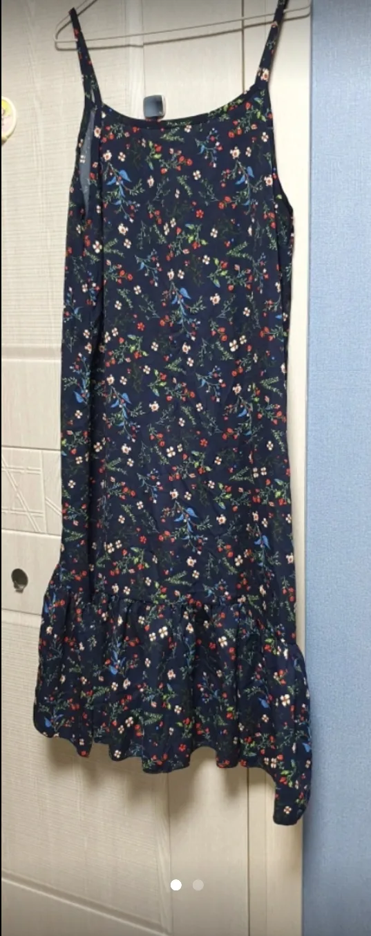 플라워 뷔스티에원피스