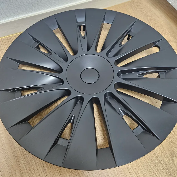 (미사용)테슬라 모델Y 휠 커버 블랙 19인치 팝니다!