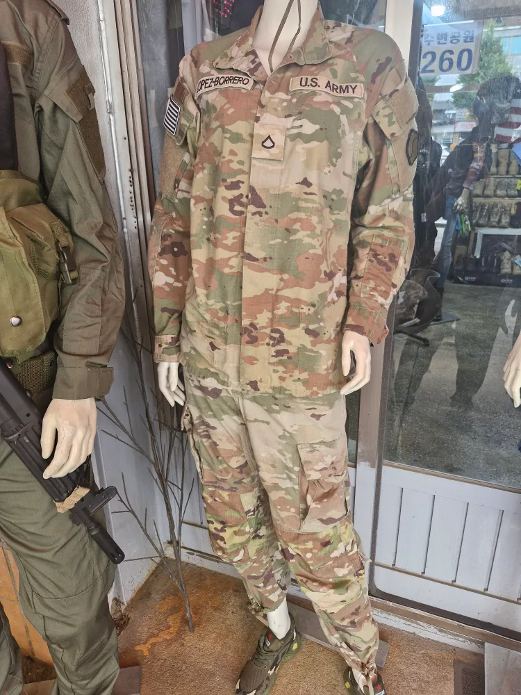 US 오리지널 전투복 상하 세트(중고)