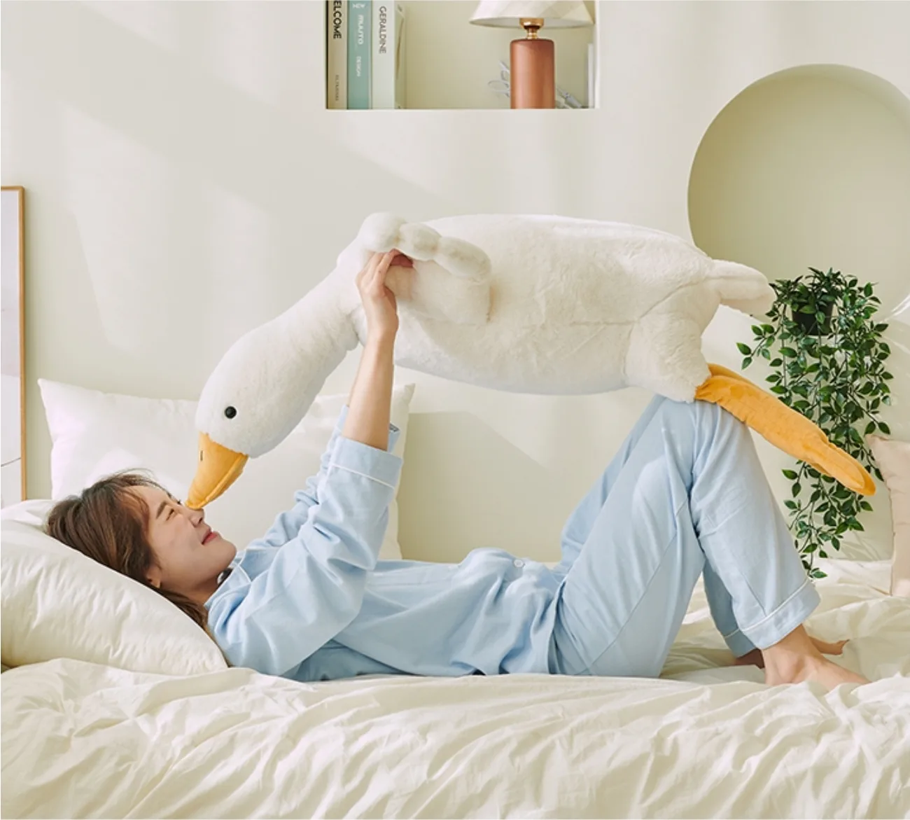 ❤️ 130cm 대형 오리인형 바디필로우