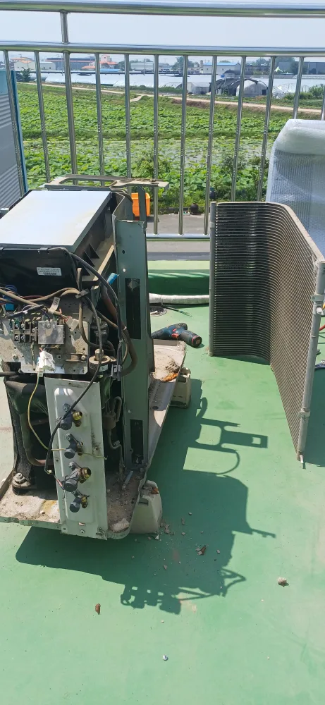 중고에어컨 판매 냉매주입