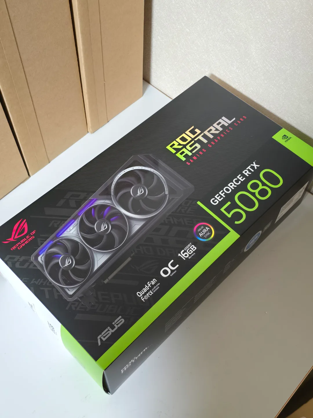 아수스 ROG ASTRAL 5080 새상품 5080 로그 아스트랄