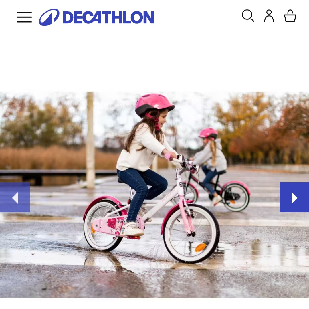 데카트론 아동 16인치 4발 자전거 (쌍둥이라 2대있어요)