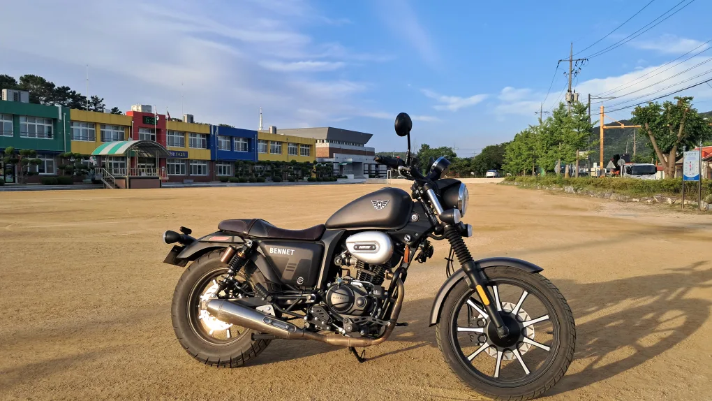 중고오토바이 베네트125 (23년식) 170만원