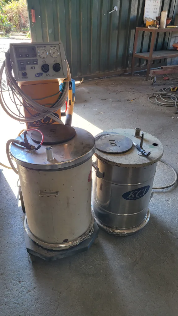 KCI 분체 도장기 중고(가격절충)