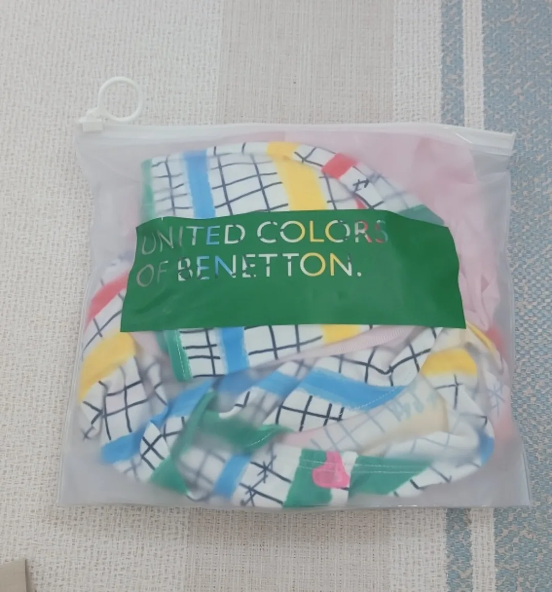 베네통 여아 수영복 세트