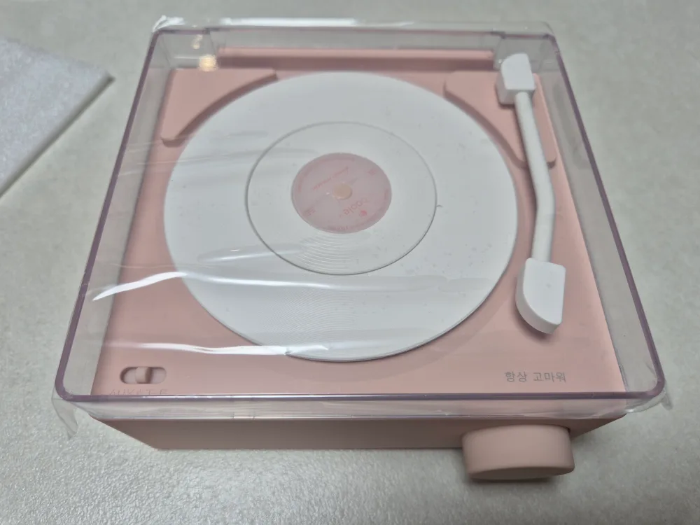 부이 턴테이블 블루투스  스피커 새상품