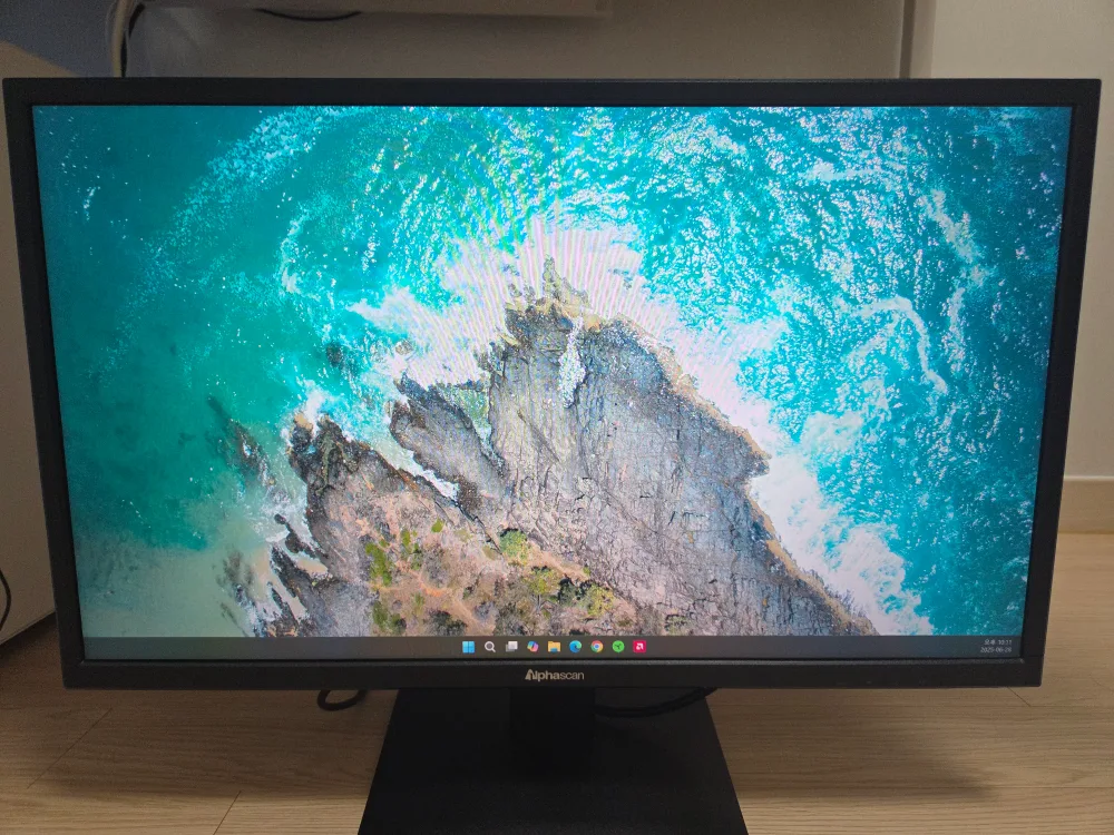 알파스캔 24인치 모니터 S급 상태 팝니다.