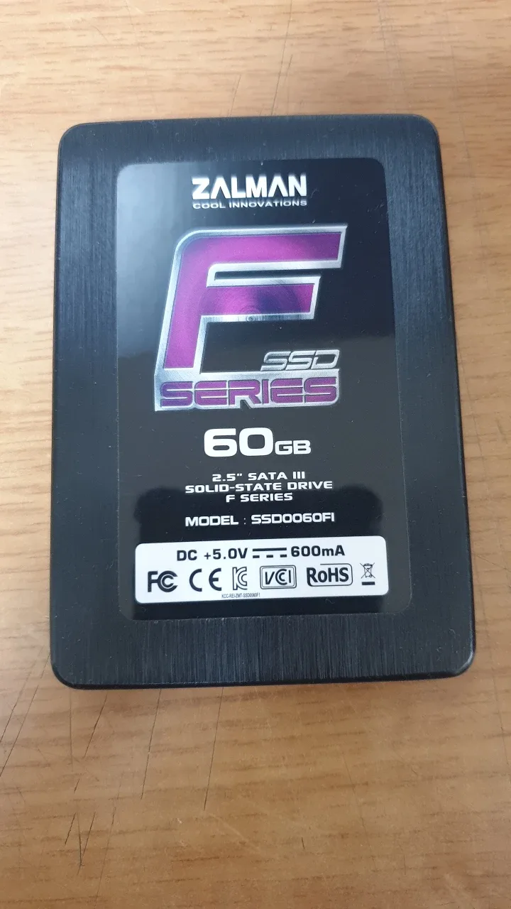 잘만 60GB SSD