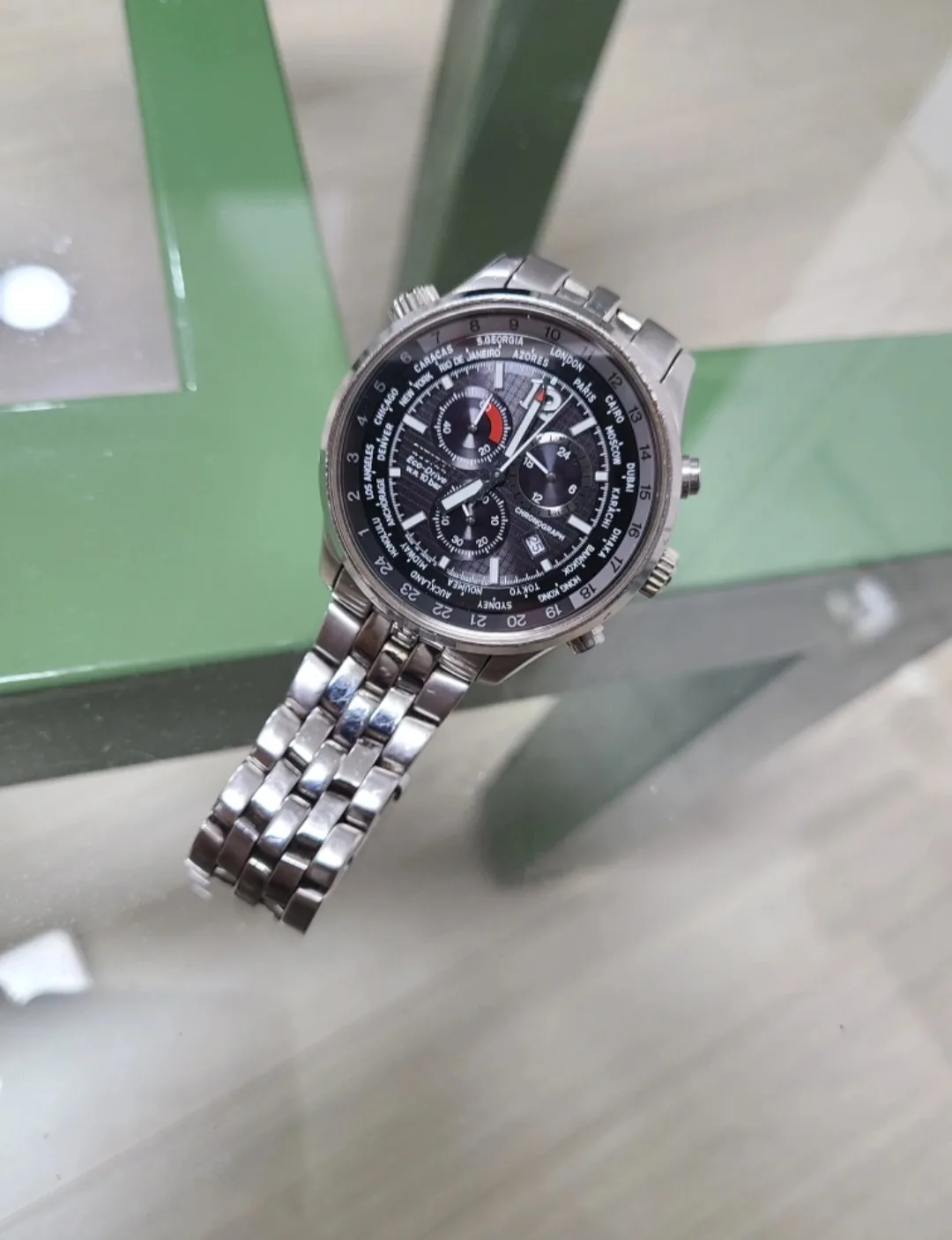 시티즌 에코드라이브 메탈 시계