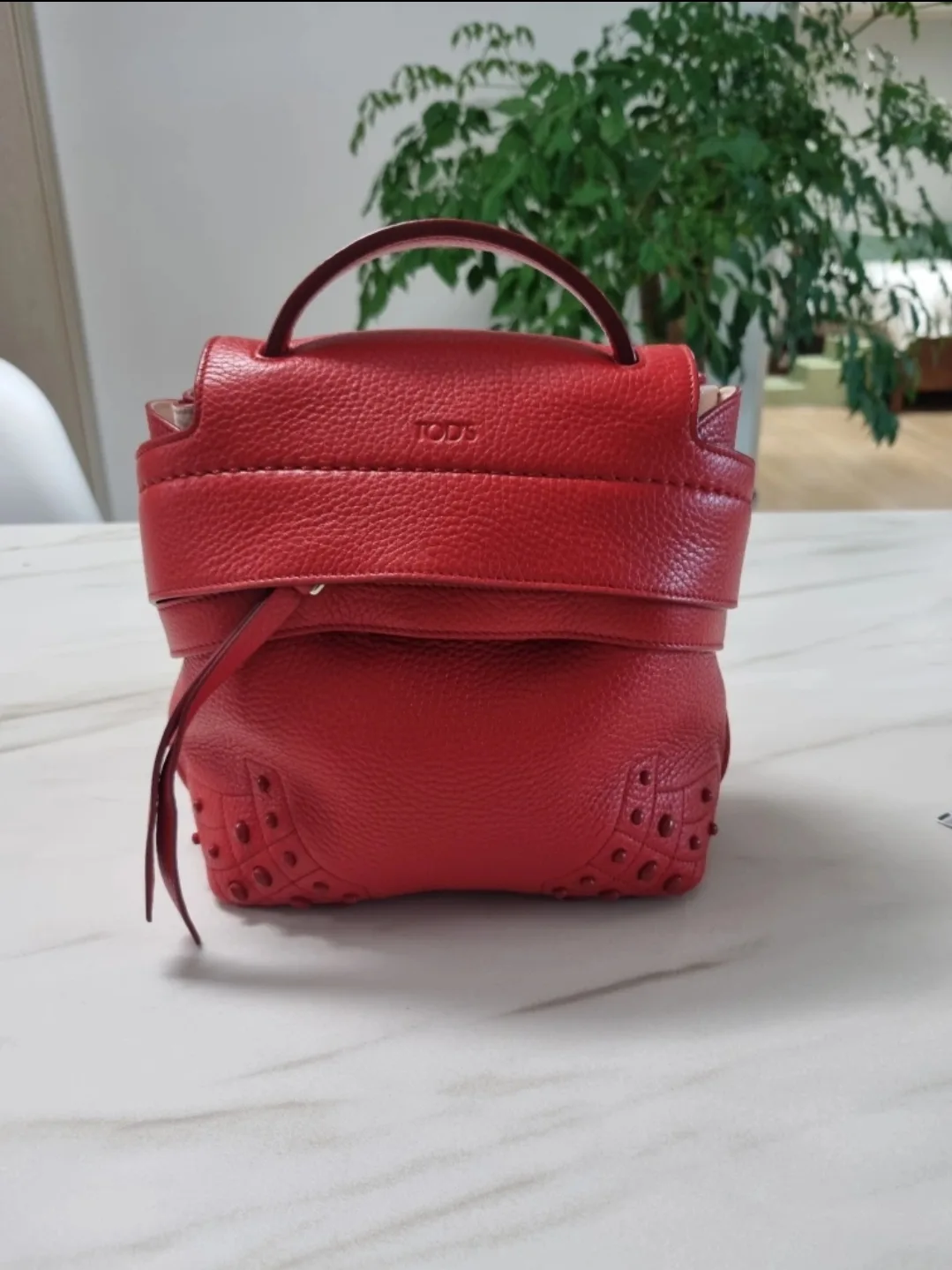 토즈 소프티 백 스몰 레드
