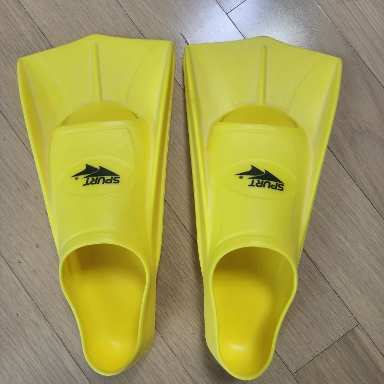 스퍼트 훈련용 오리발 숏핀 SF (Yellow)