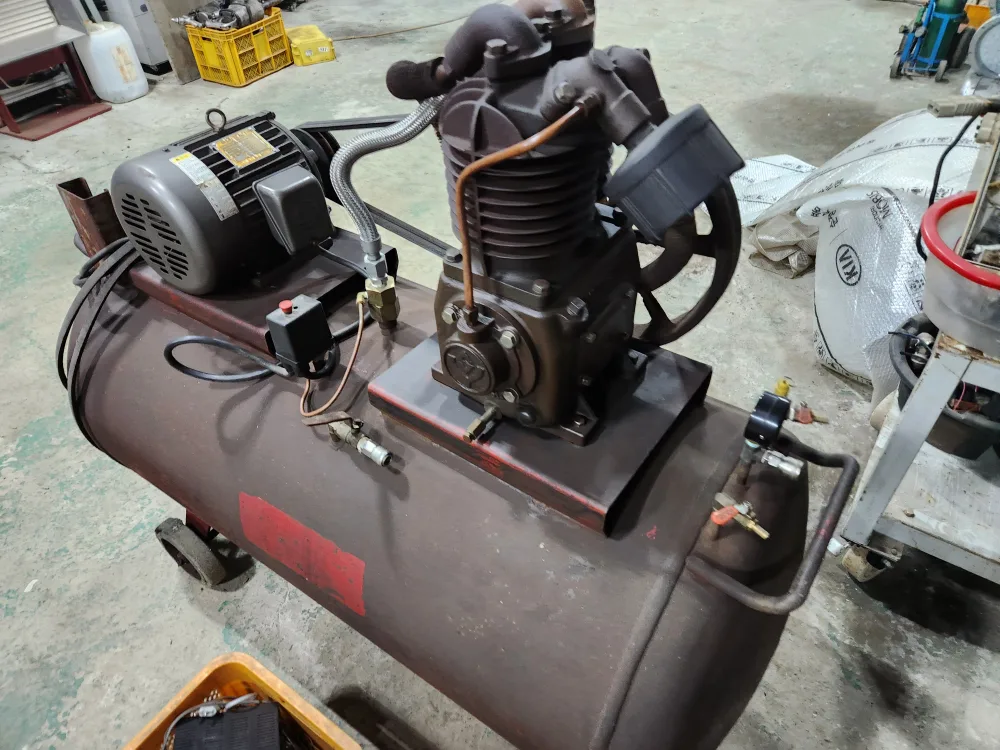 삼상 5마력 500리터 중고압 콤프레샤