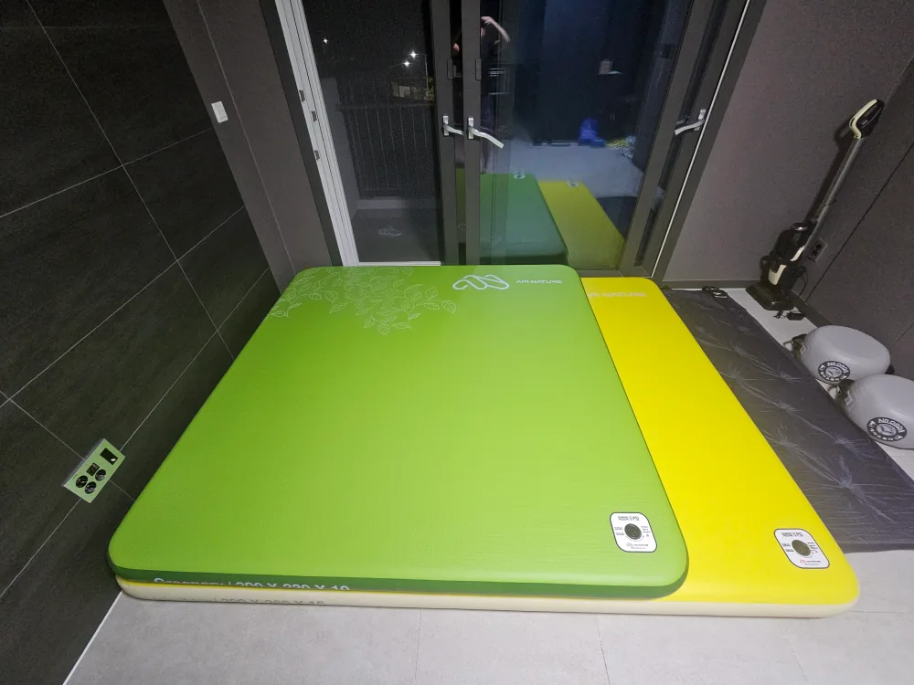 중고 에어매트 팝니다!