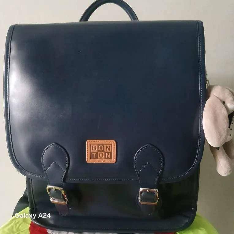 봉통 BONTON 가죽 책가방