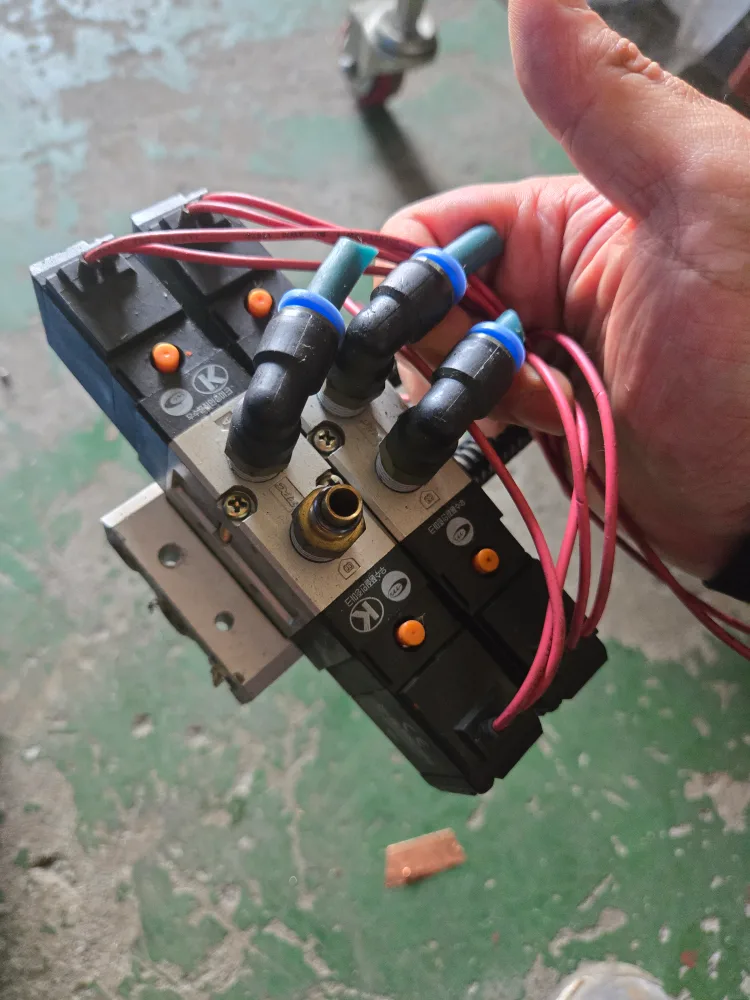 TPC 솔밸브 2개 일괄 솔레노이드밸브