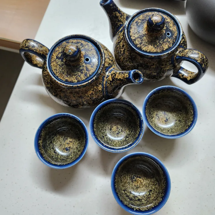 도자기 찻잔 세트 2개