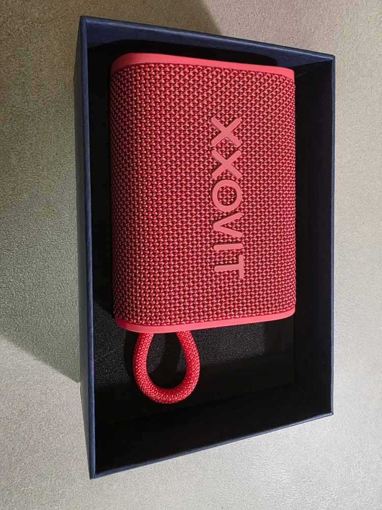 쏘빗 휴대용 미니 블루투스 스피커 팝니다.(레드)