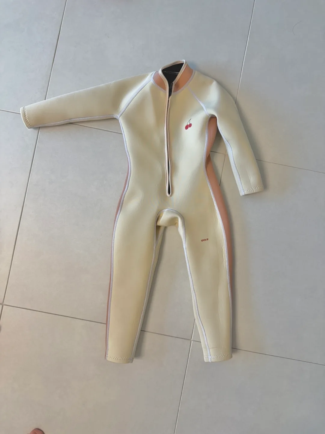 [한번입음]베베누보 네오프렌 전신 수영복 100