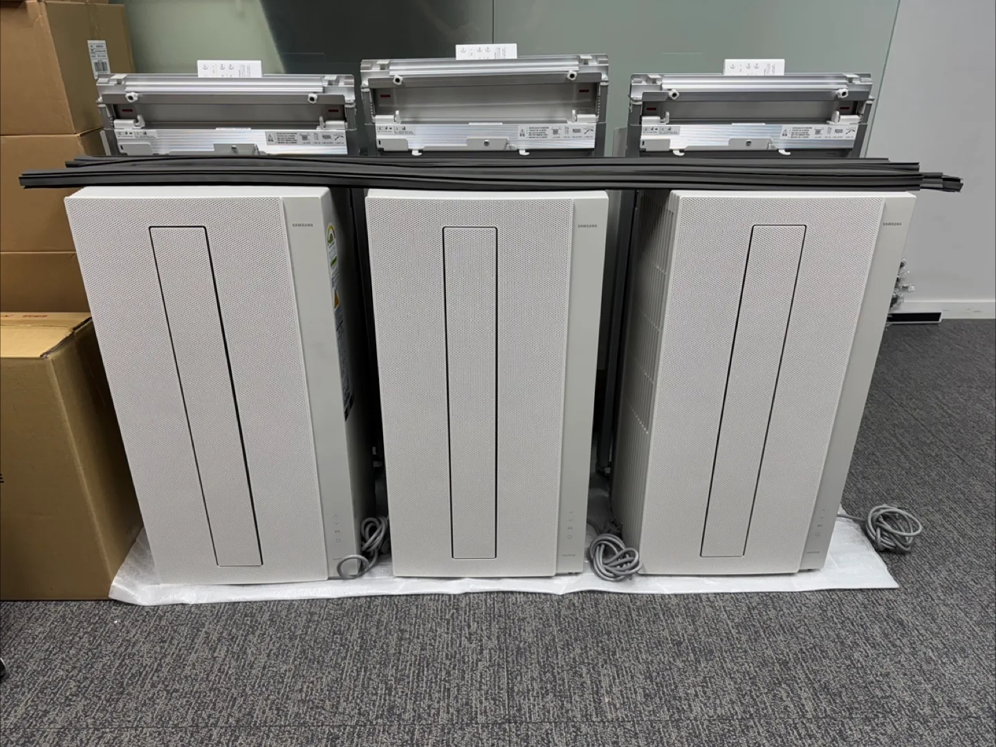 23년형 삼성 비스포크 무풍 창문형 에어컨 AW06C7155WWA