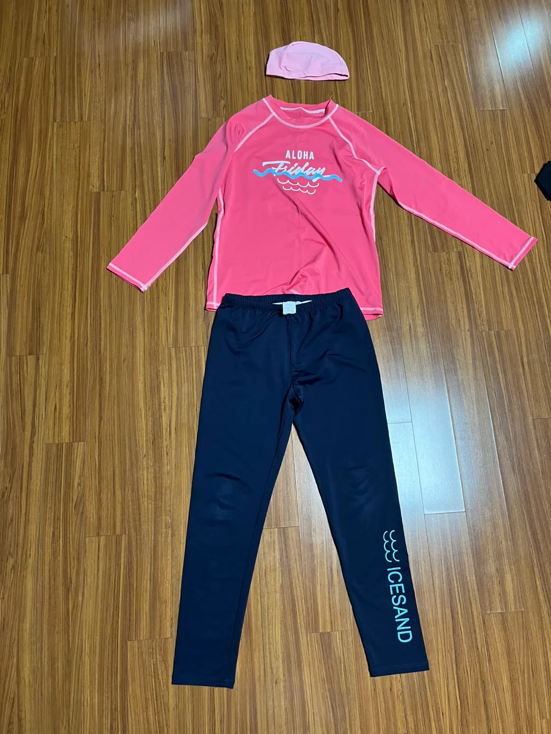 아동 래쉬가드 세트