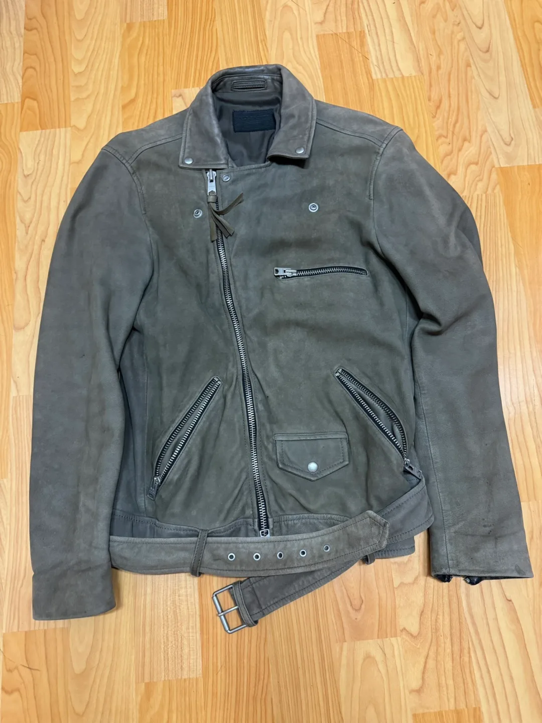 올세인츠 양가죽 라이더 자켓 103-105