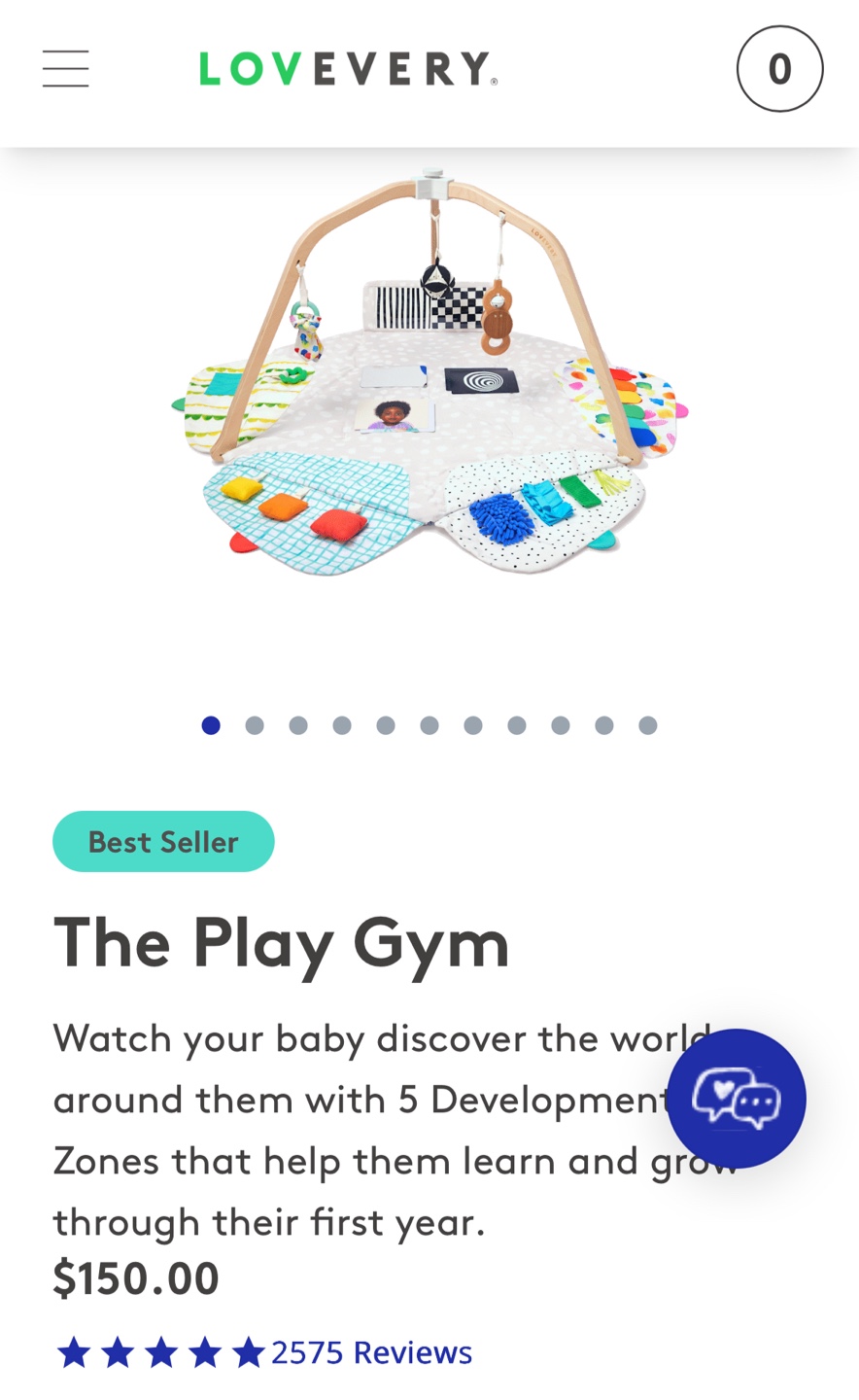 러브에브리 플레이짐+센서리 스트랜즈 (박스있음)