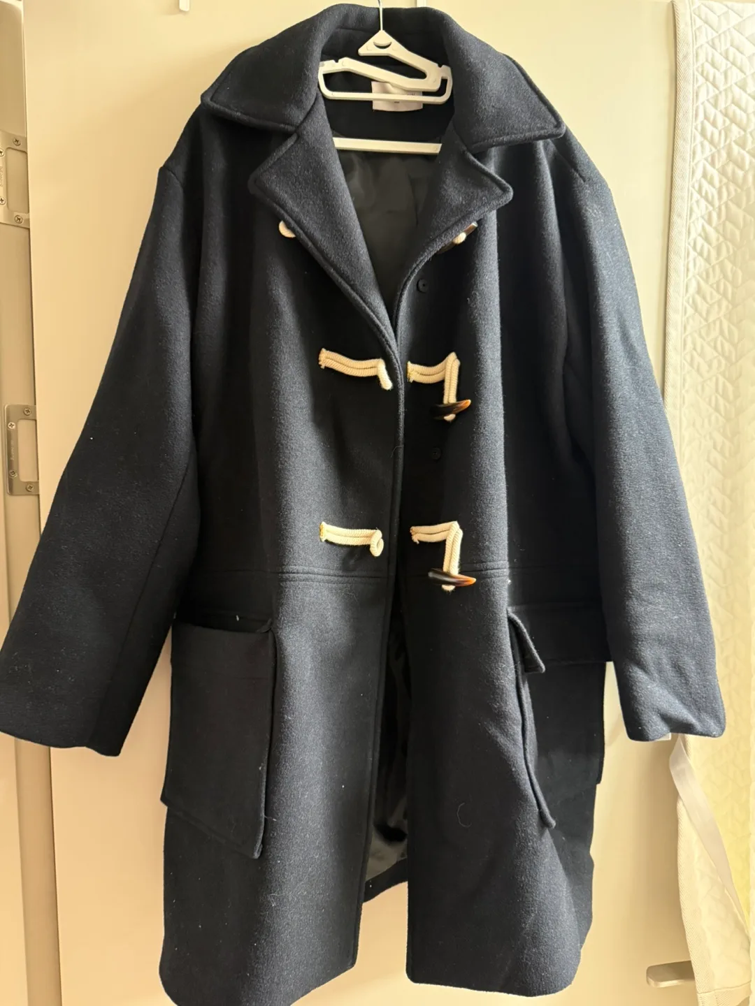 떡볶이 코트 검정색 프리사이즈