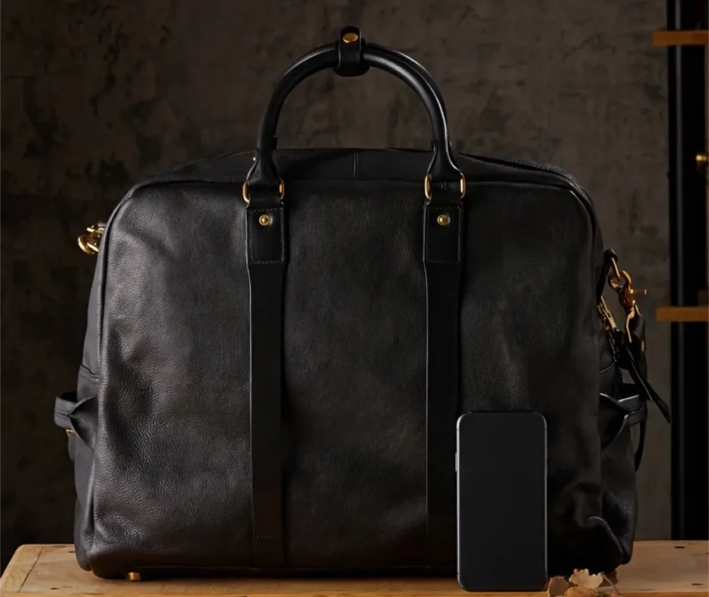 미사용) 최고급 상위층 통 가죽 가방 여행용 일상용 비지니스용 크로스백