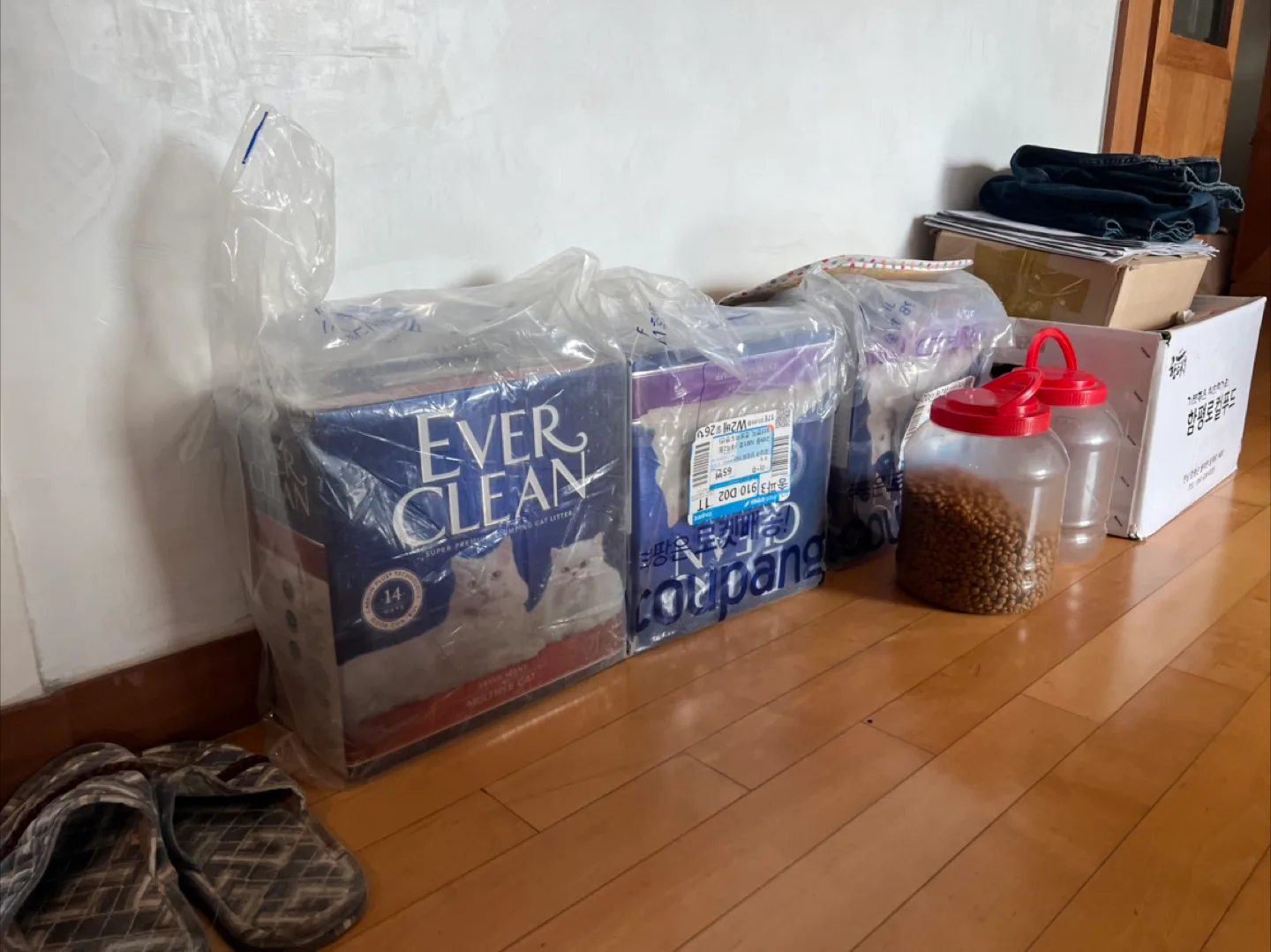 에버크린 고양이 모래