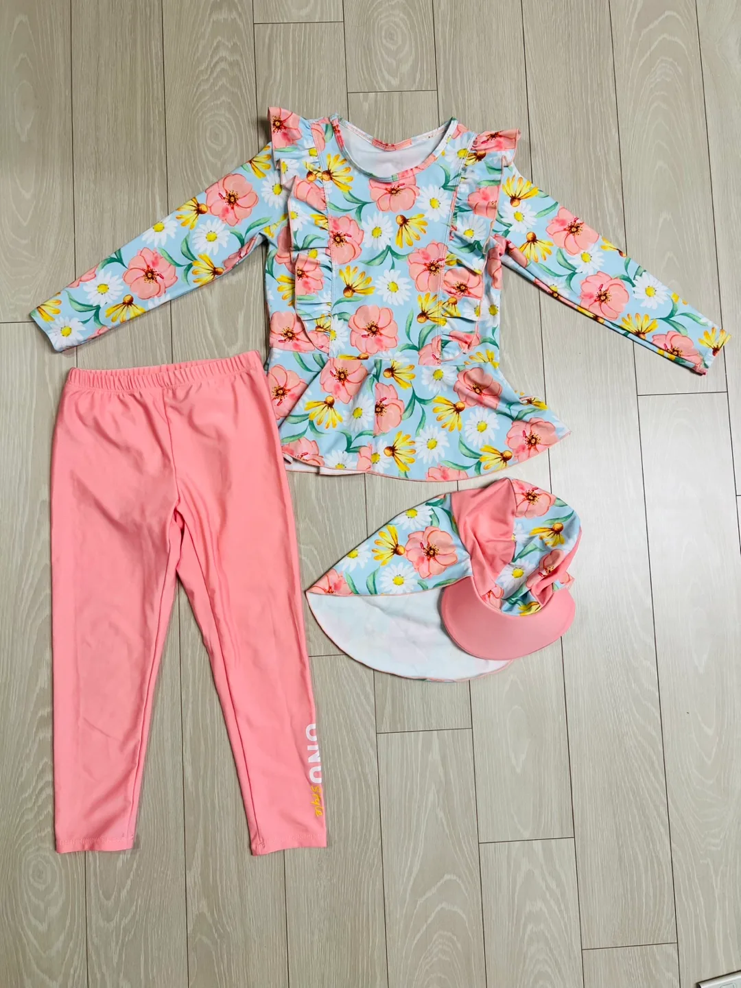 여아 래쉬가드 세트