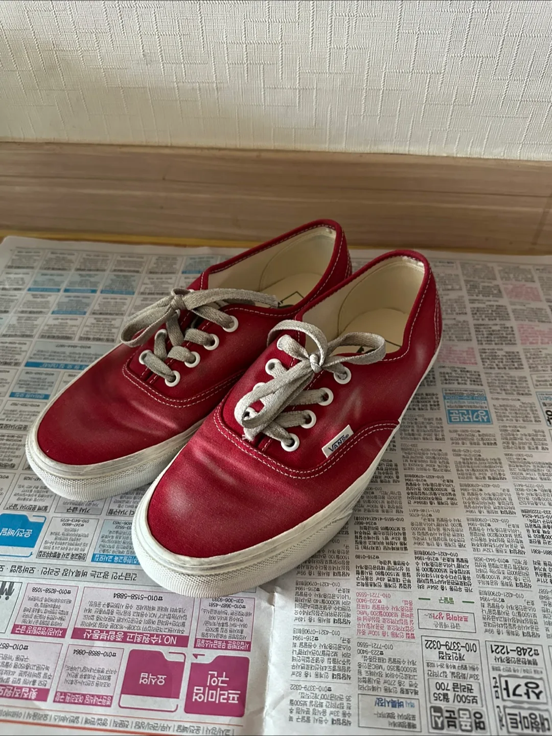 Vans Authentic 신발 235사이즈 팝니다