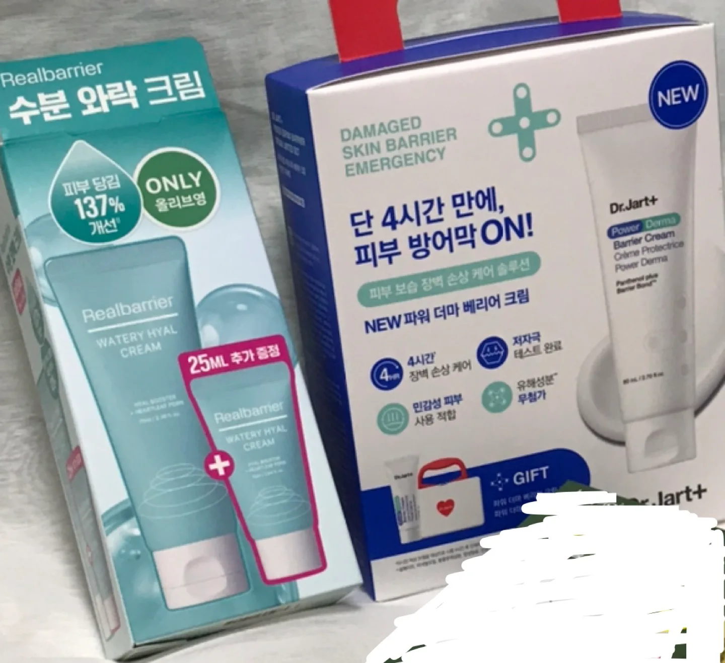 Dr.Jart+ 크림, 리얼베리어 수분크림 미개봉 새제품