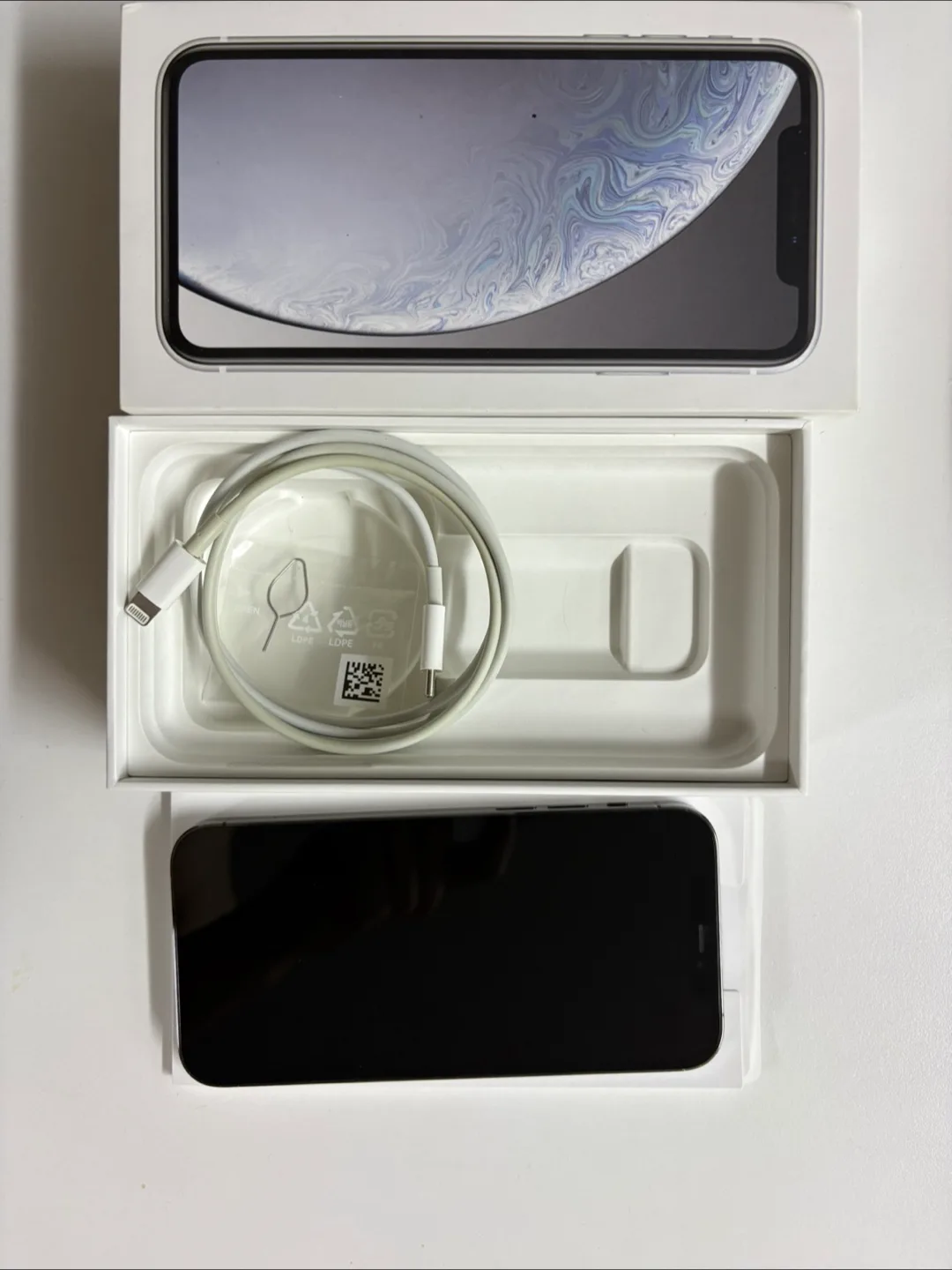 (풀박,정품 케이블 선)아이폰 12프로  128 팝니다