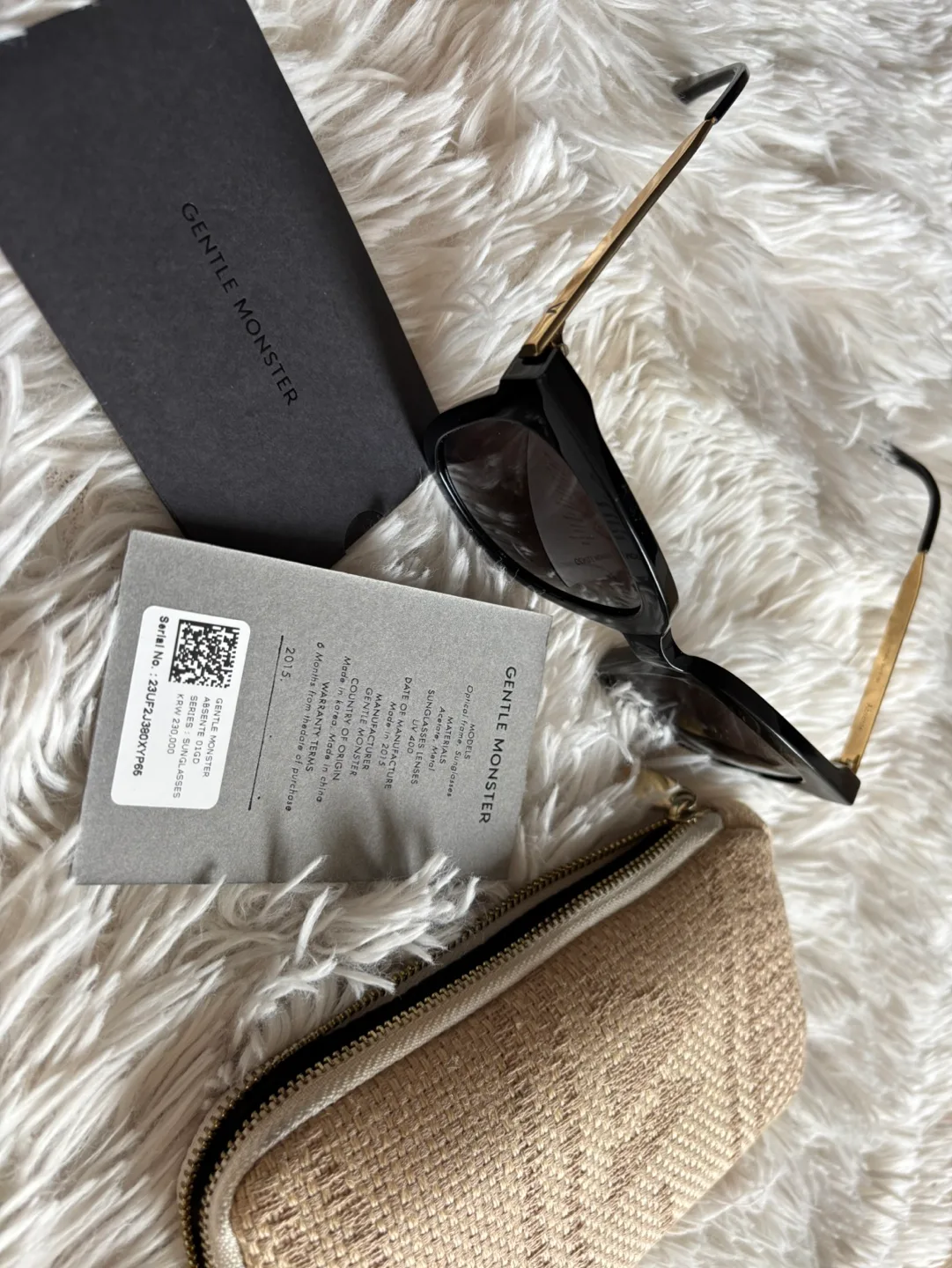 젠틀몬스터 선글라스 ABSENTE