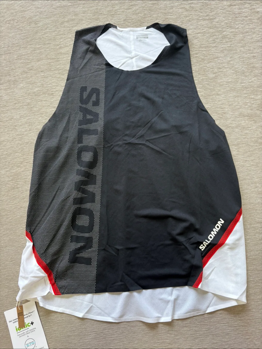 살로몬 러닝 민소매 티셔츠 싱글렛 새제품 ( M사이즈)