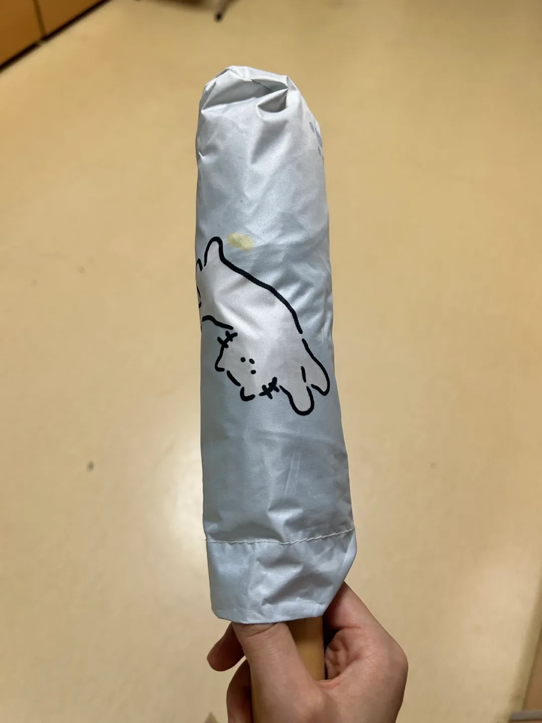 미니 고양이 3단 우산