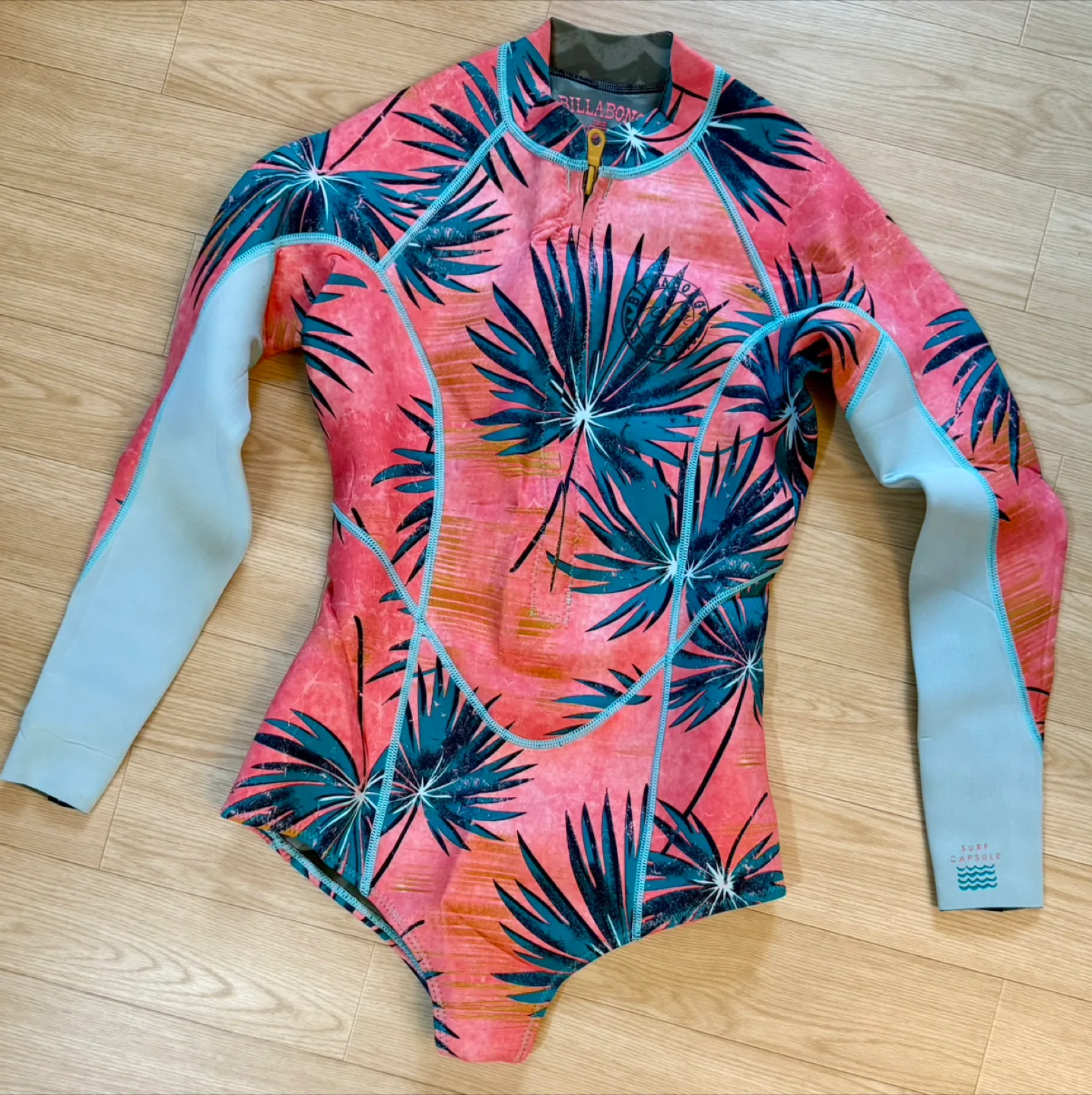 빌라봉 바디수트 여성 서핑 웻수트 래쉬가드