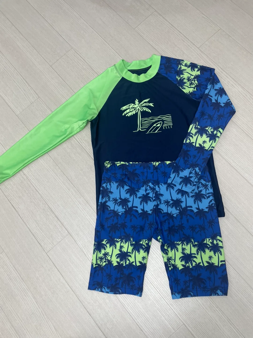 ELLE 엘르 남아 래쉬가드