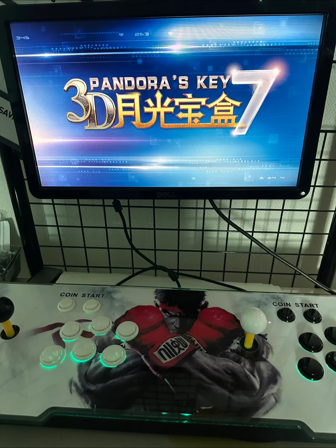 판도라 3D 월광보합7 게임기+모니터