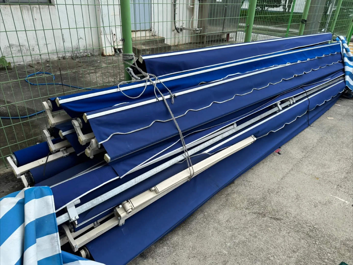 중고 전동 어닝