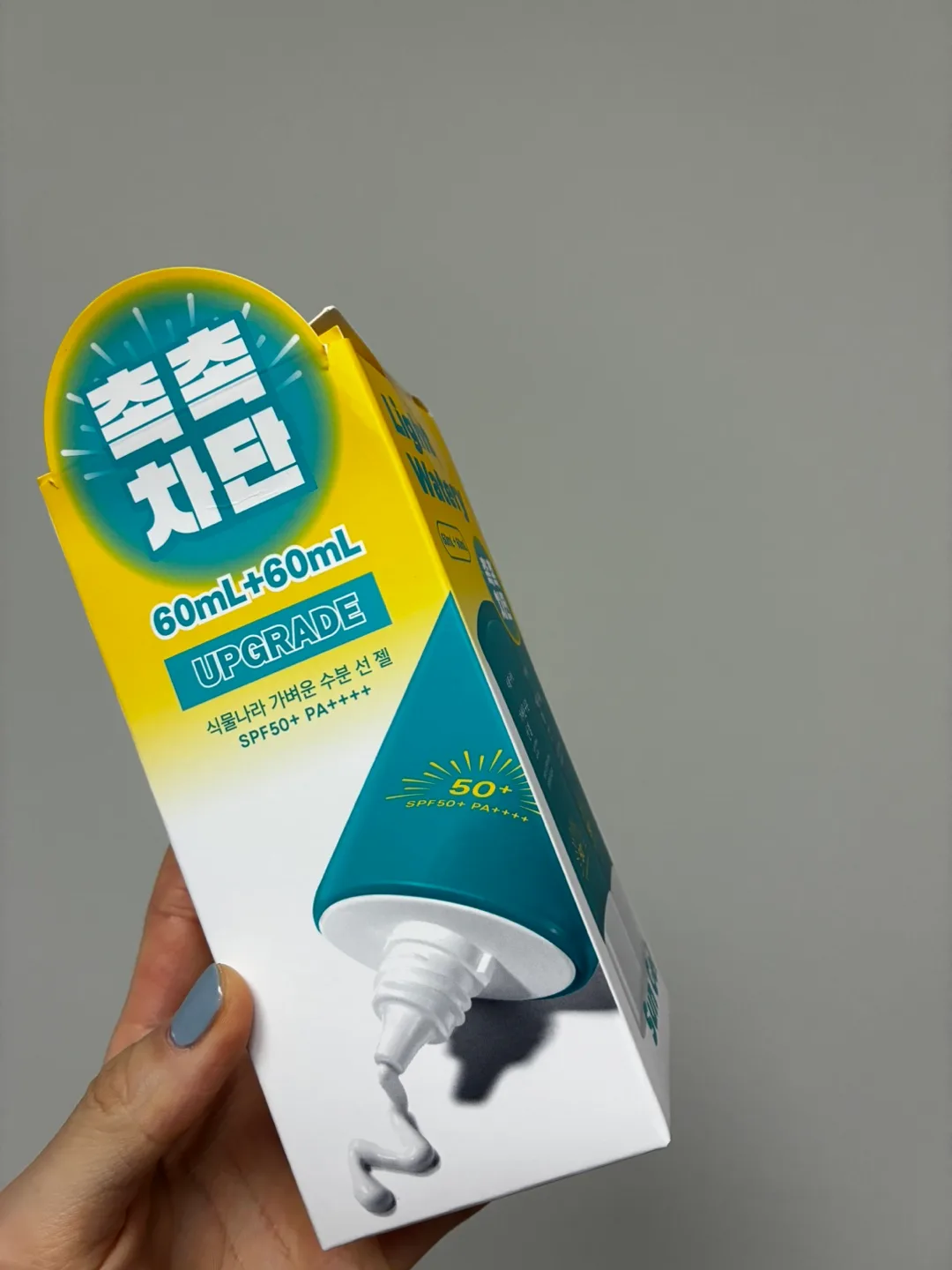 식물나라 선 젤 60ml+60ml 식물나라 선크림