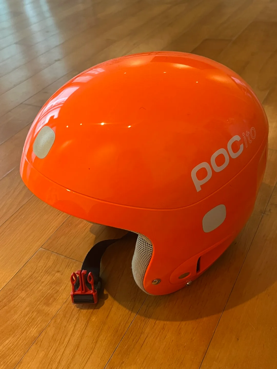 POC 스키 헬멧 오렌지