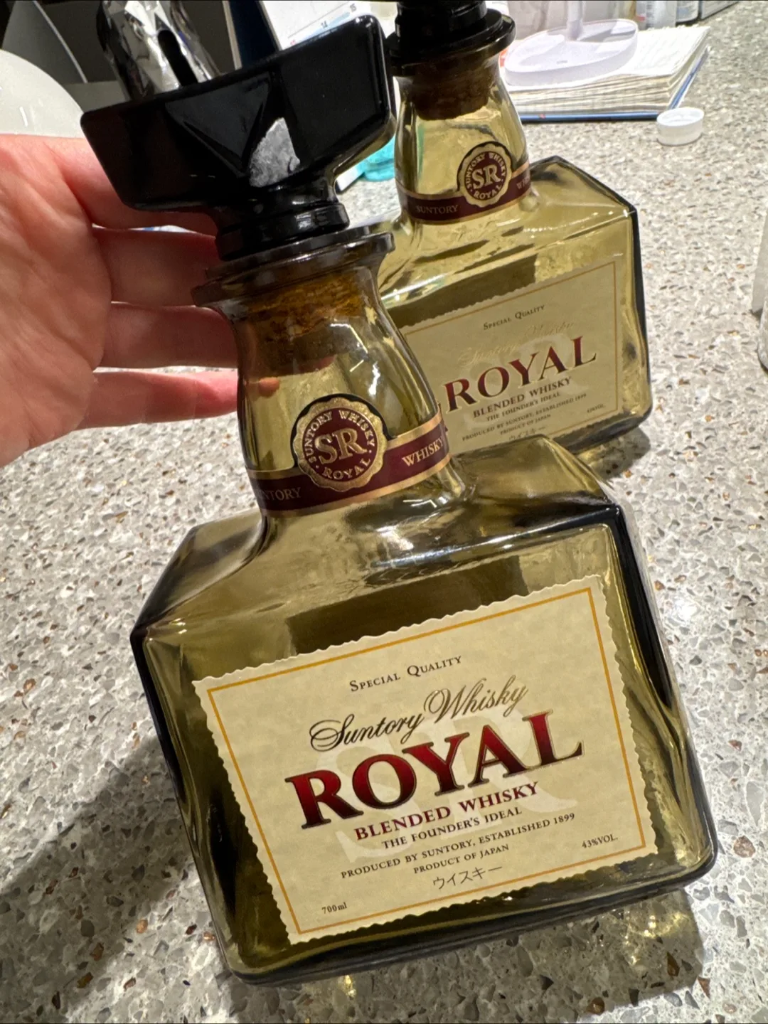 산토리 로얄 위스키 700ml 공병