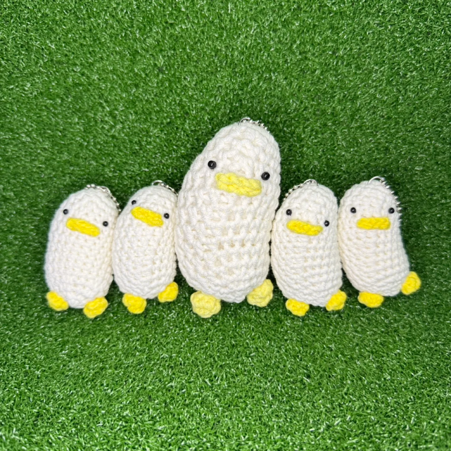 [핸드메이드][새상품] 바나나덕 키링