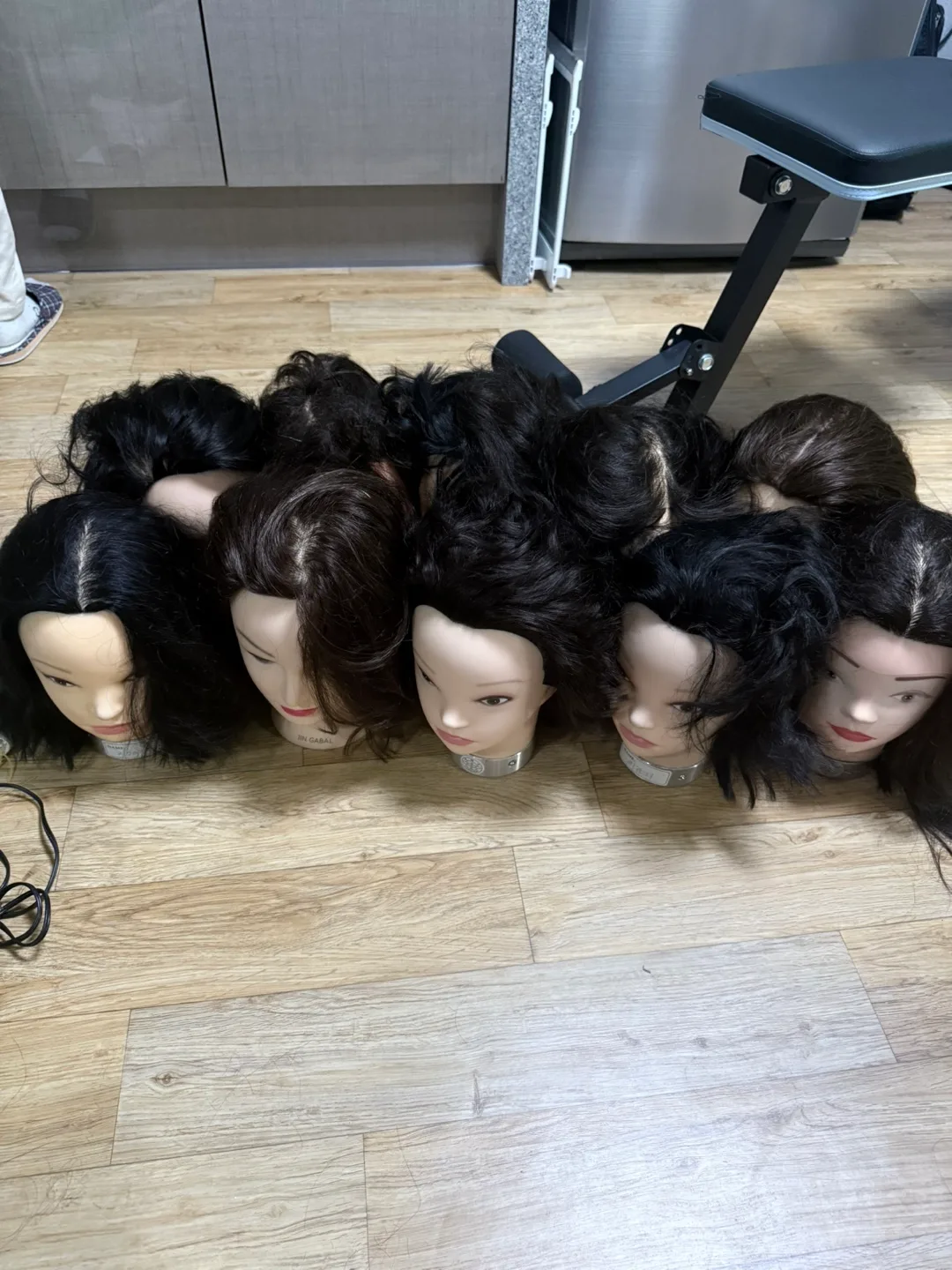 중고 가발 10개 판매합니다