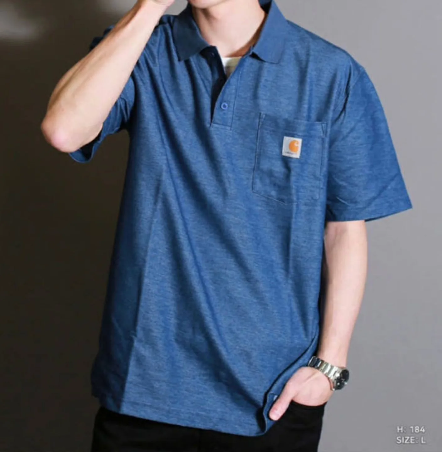 칼하트 남성 폴로반팔S새상품
