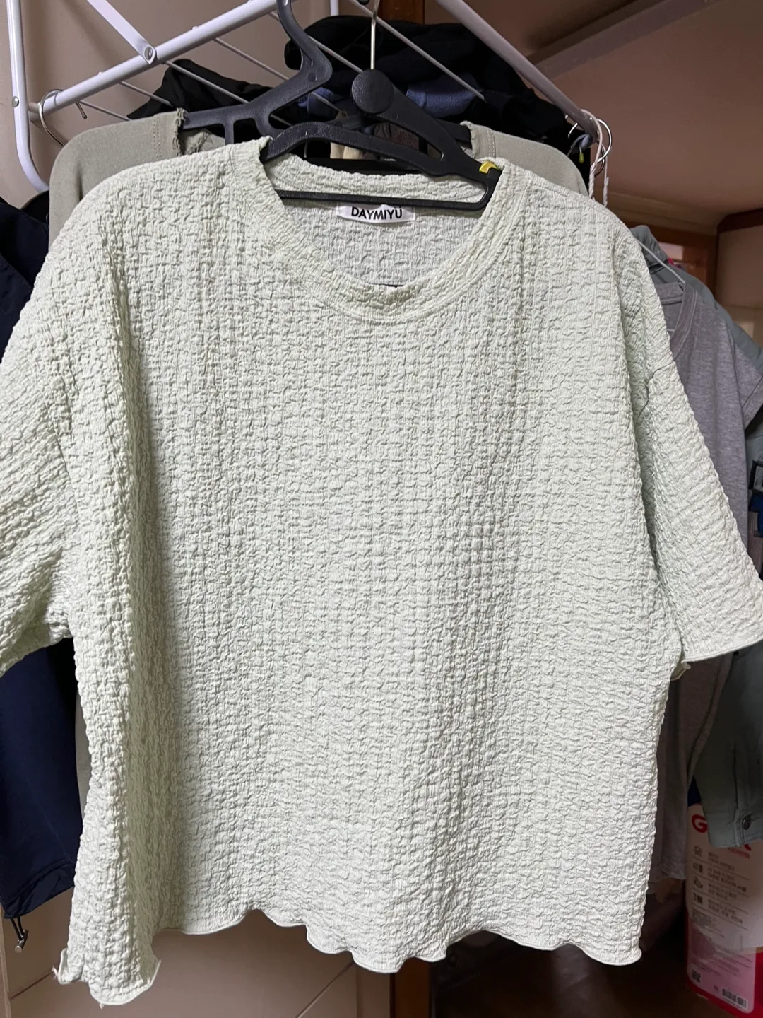 DAYMIYU 팝콘 반팔 티셔츠